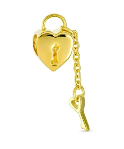 Heart Lock Charm