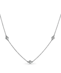 By The Yard Necklace (Silver)